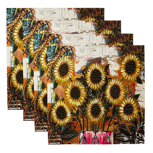 Southwest Sunflowers - Cloth Napkin Set